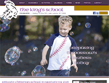 Tablet Screenshot of kingsschool.info